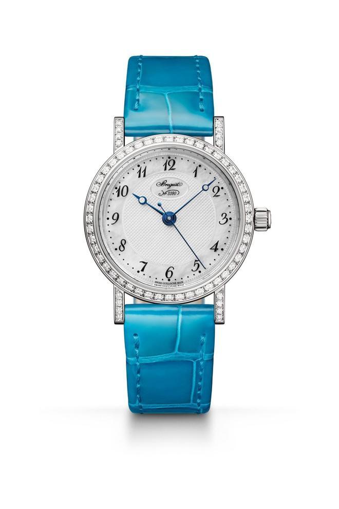 Reloj correa azul Breguet