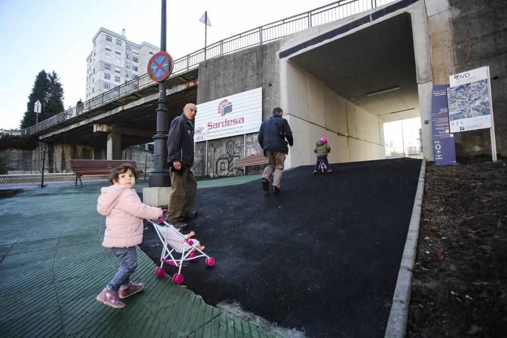 Inauguración de la senda al Parque de Invierno