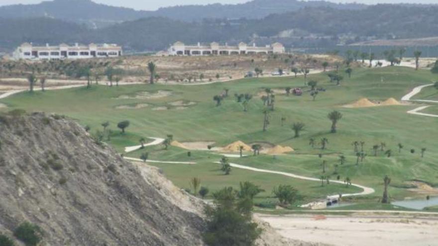 Una imagen del campo de golf de las Asomadas a donde se destinará el agua depurada.