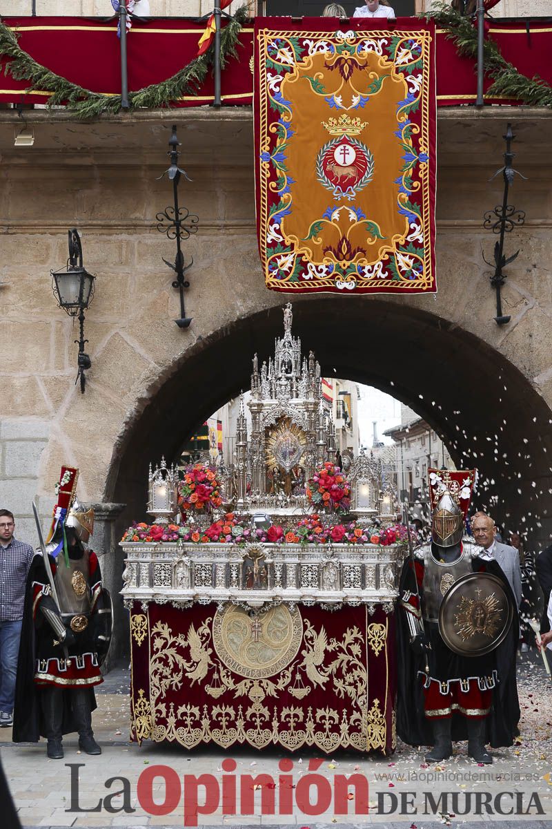 Fiestas de Caravaca: Procesión de regreso a la Basílica