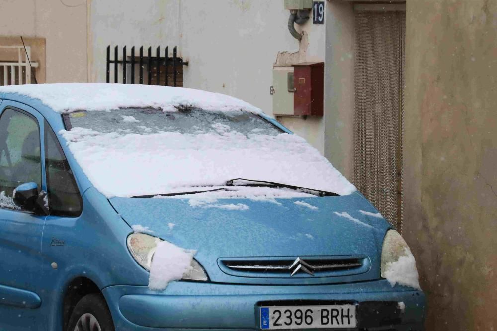 Nieve en Coy, Lorca