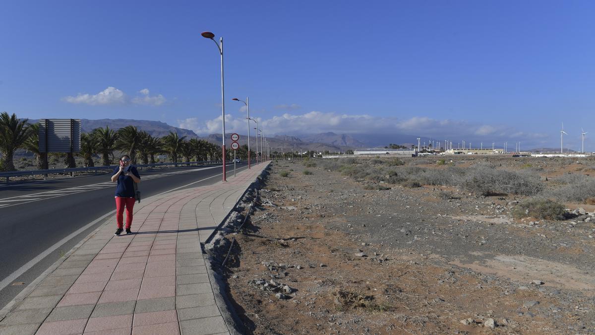 Terrenos donde se proyecta el polígono industrial.