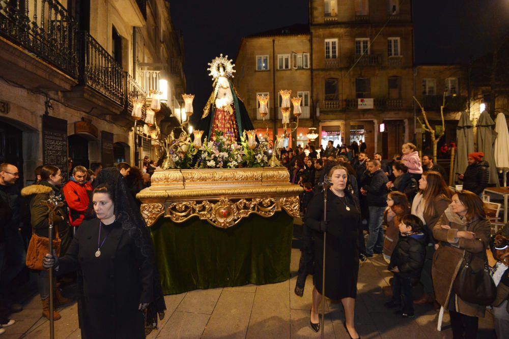 La procesión del Martes Santos en Pontevedra // Gustavo Santos