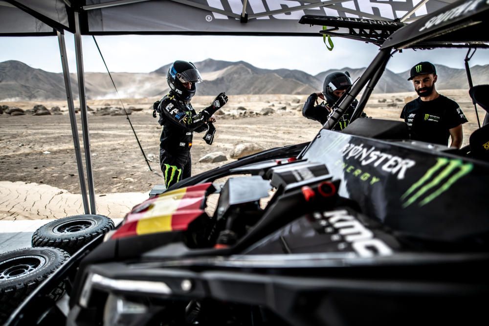 Gerard Farrés, en bugui al Dakar 2019