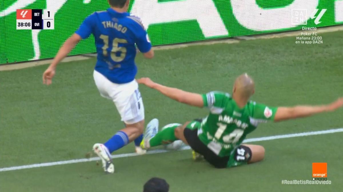 Una imagen sacada a la televisión