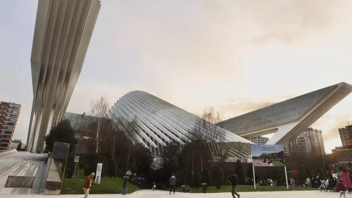 Un conocido gimnasio y una empresa de fabricación de diamantes: las dos novedades para el edificio diseñado por Santiago Calatrava en Oviedo