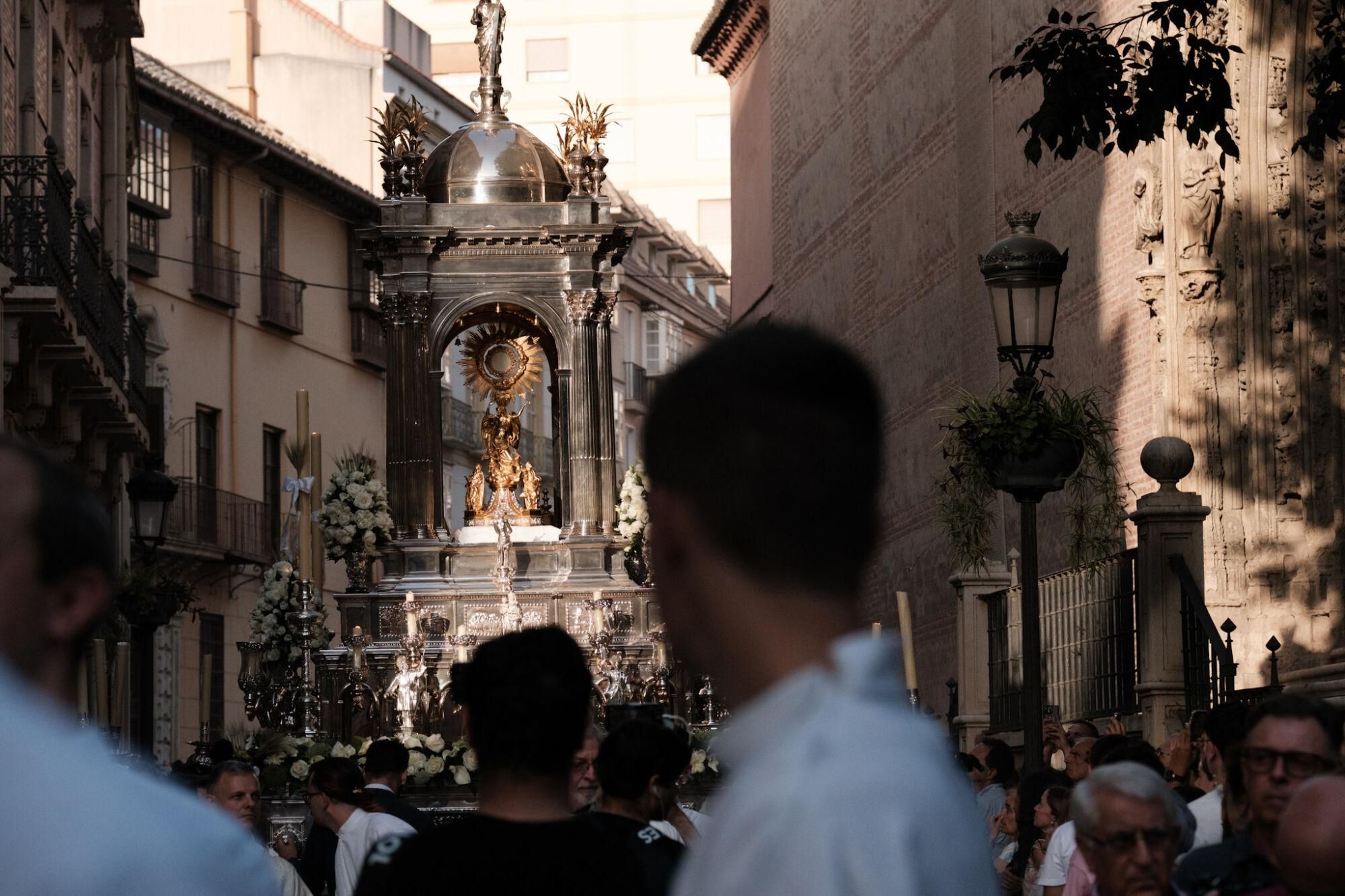 Procesión del Corpus Christi en Málaga 2025