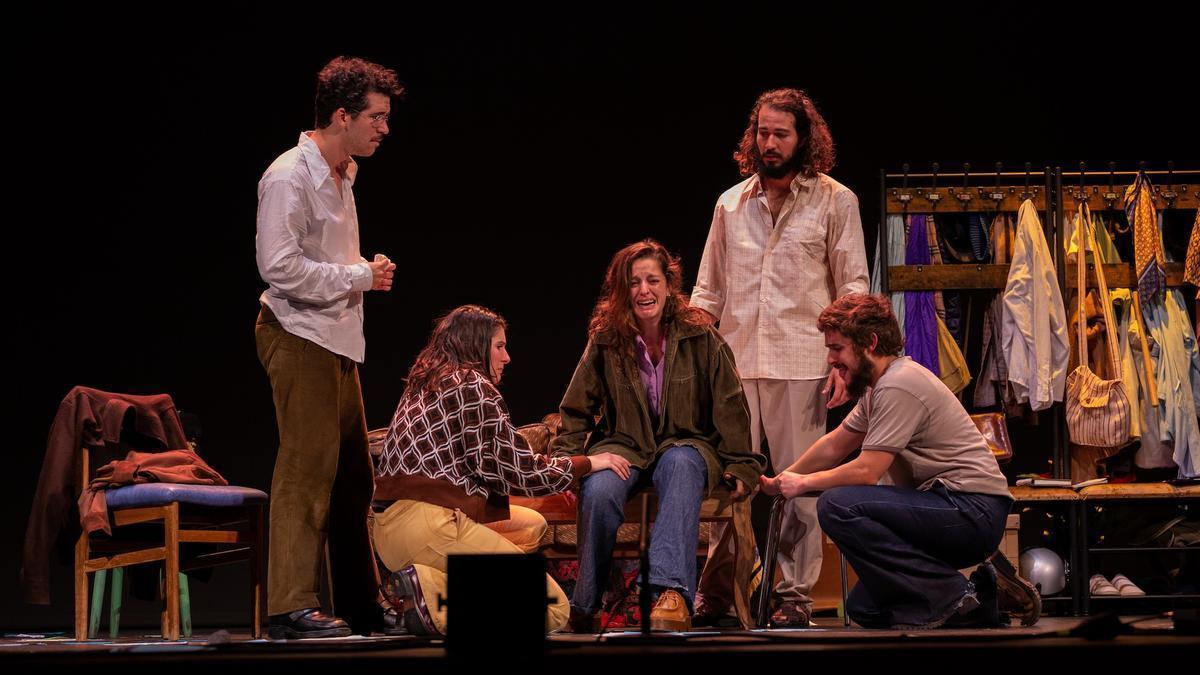 Un instante de la obra de Delirium Teatro, ‘La inmortalidad’.