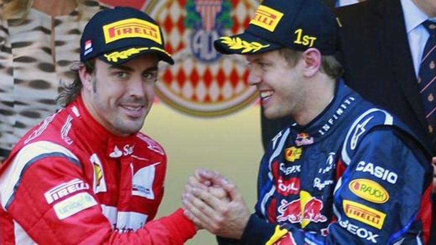 Sólo Vettel puede en Mónaco con el mejor Alonso del año
