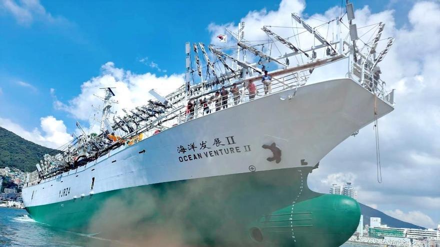 La participada de la pesquera Wofco en Argentina adquiere un potero de 76 metros: «Se llamará Puerto Madryn 1995»