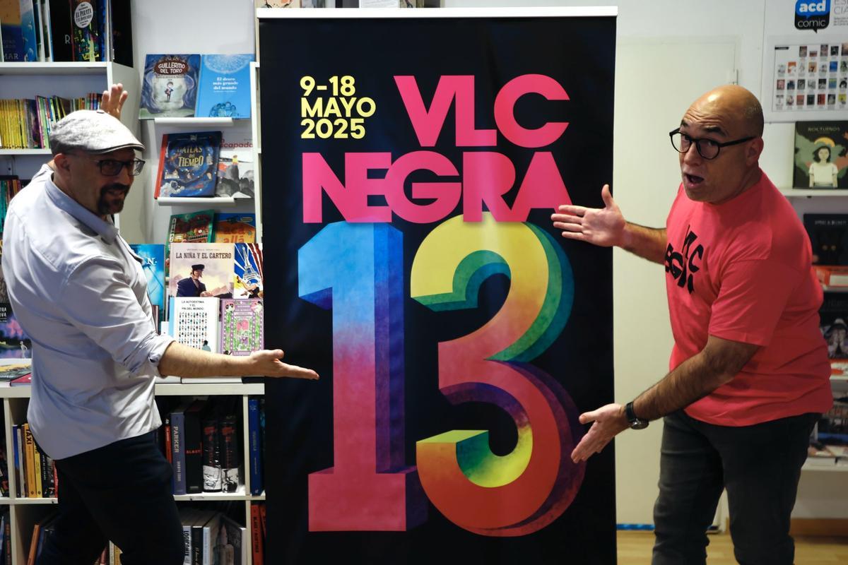Santiago Díaz y Jordi Llobregat, responsables de VLC Negra.