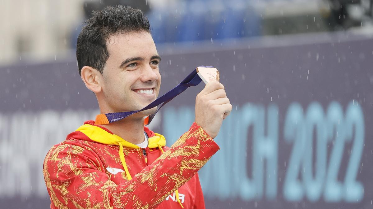 Diego García, con el bronce de Múnich'22 en 20 km marcha