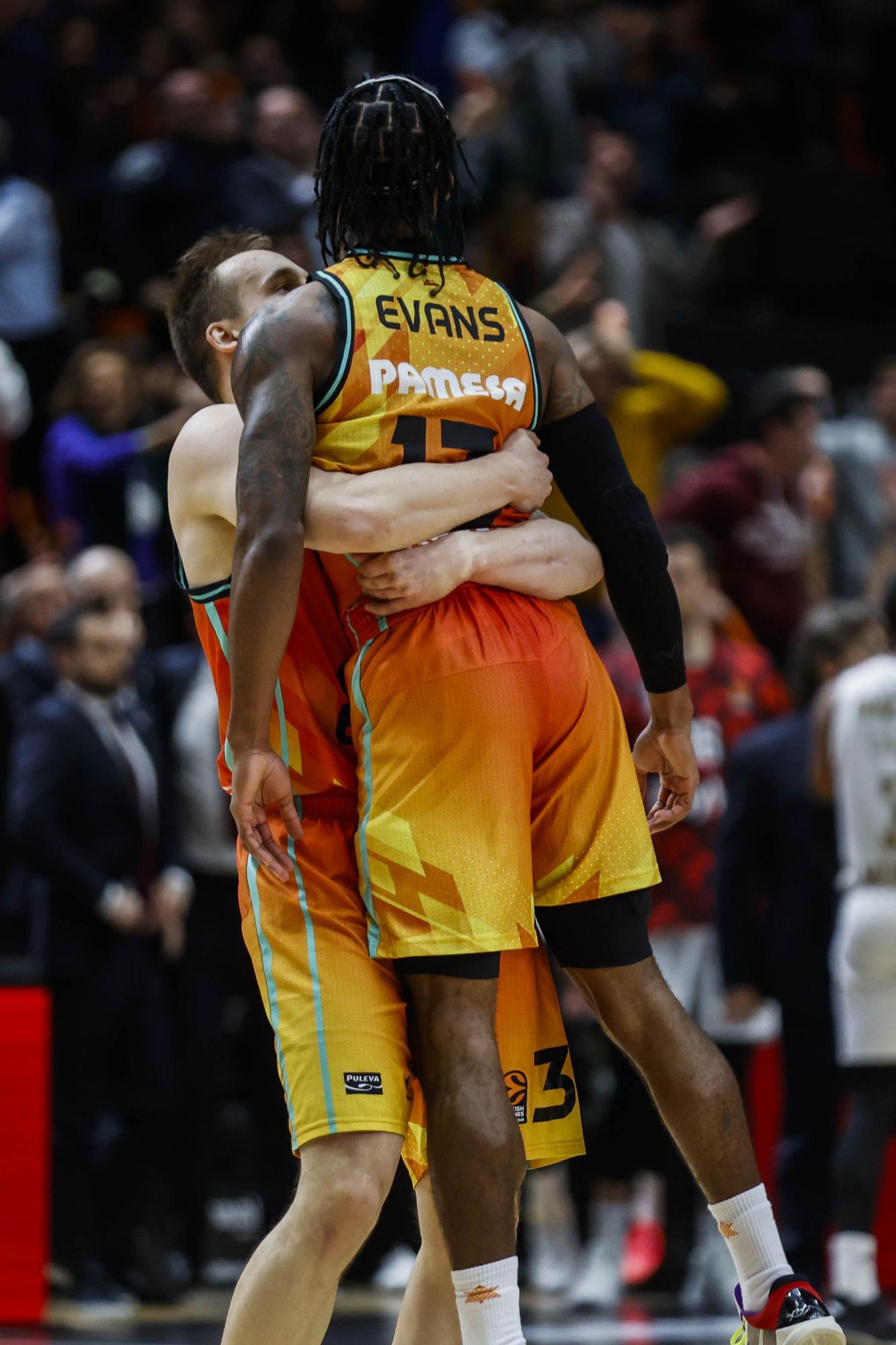 Victoria de Valencia Basket ante el Bayern de Munich