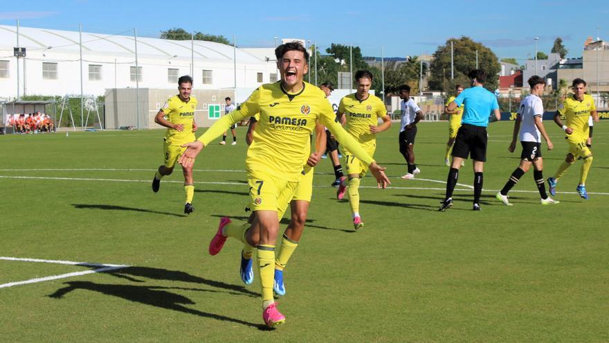 El resumen de División de Honor Juvenil | El Villarreal y el Valencia firman tablas en un encuentro muy entretenido y con goles (3-3)