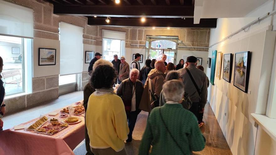 Obras de Macu Tovar en la Sala Domínguez Búa