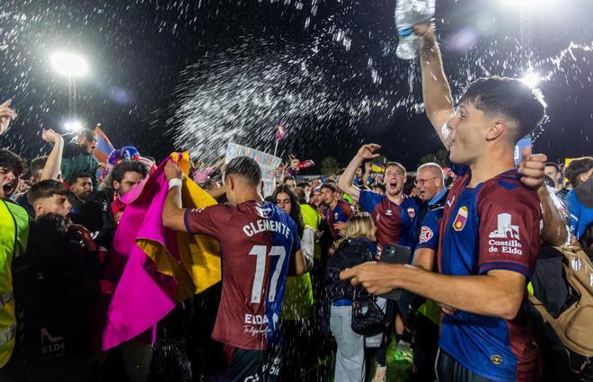 Las mejores imágenes del partido CD Eldense - Atlético de Madrid B