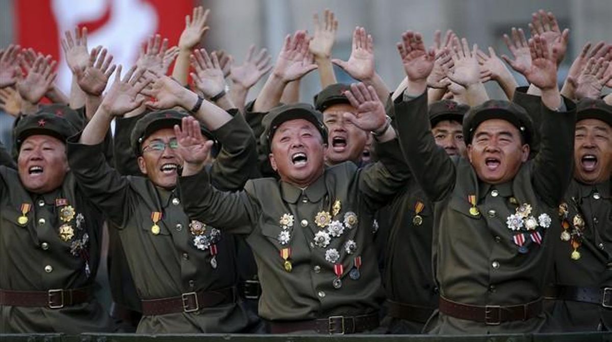 Desfilada daniversari a Corea del Nord