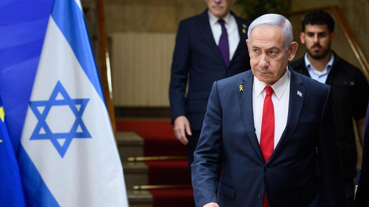 Archivo - Imagen de archivo del primer ministro de Israel, Benjamin Netanyahu