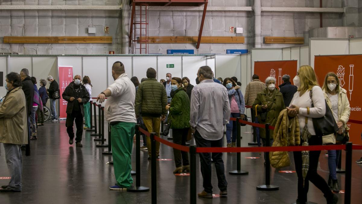 Vacunación frente al covid en la provincia de Alicante