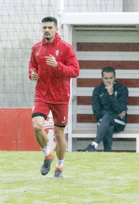 Entrenamiento del Sporting