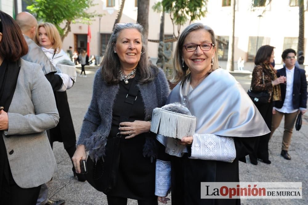 Rosamaría Alberdi, primera enfermera doctora honoris causa de España por la UMU