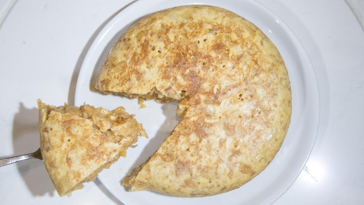La tortilla de Mantequerías Pirenaicas.