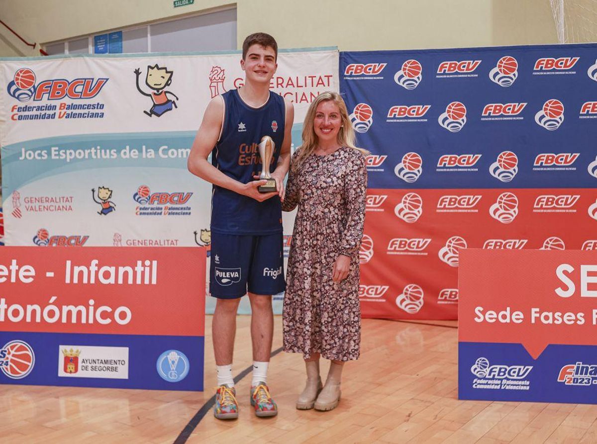 Guillem Tazo (Fundación Valencia Basket), MVP.