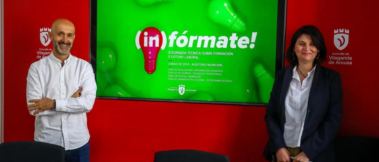 El concejal de Xuventude, Álvaro Carou, presentó ayer la segunda edición de "(In) fórmate".