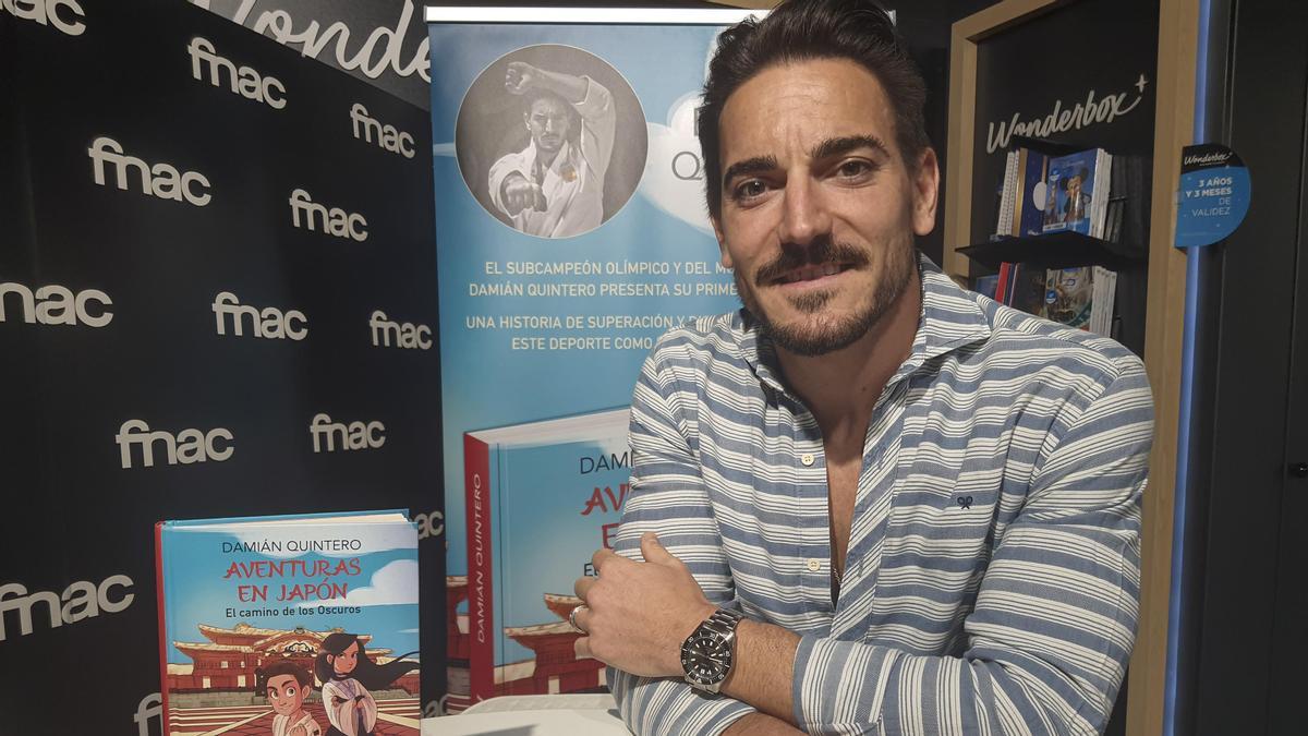 Damián Quintero ha presentado su libro en Madrid.