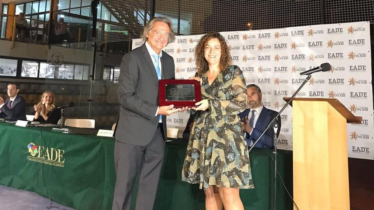 Mar López, premio a la Excelencia Profesional de EADE