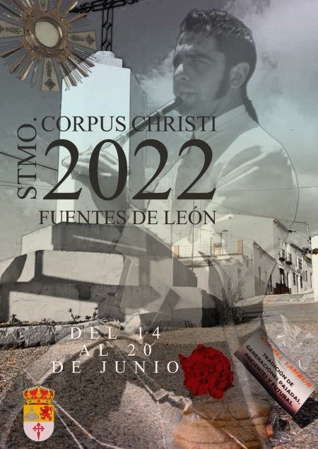 Cartel del Corpus Christi de Fuentes de León de este año.