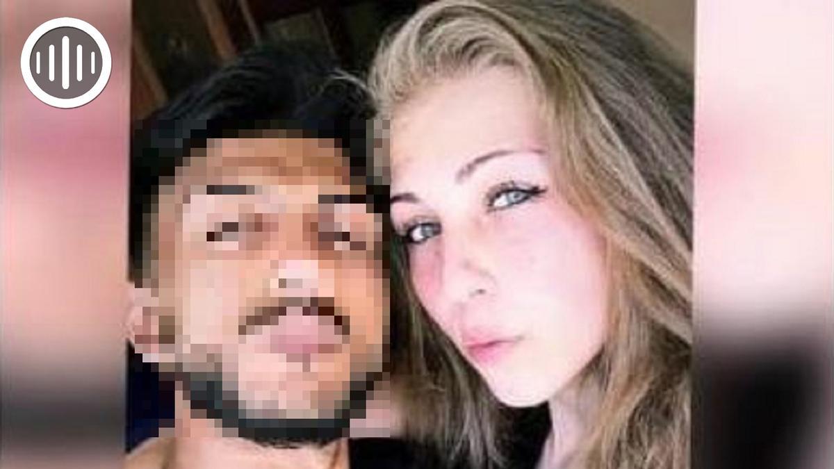 La presunta asesina junto a su novio