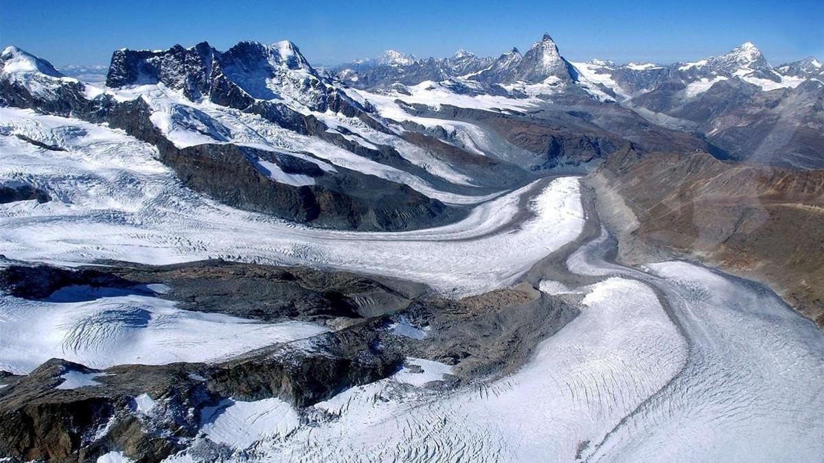 Los glaciares de los Alpes podrían perder el 90 % de su volumen en 80 años