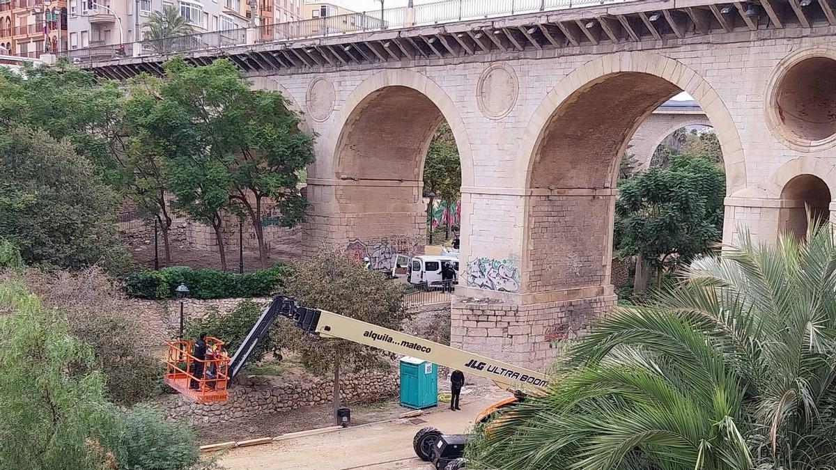 La Vila inicia las obras de rehabilitación del puente sobre el Amadorio.