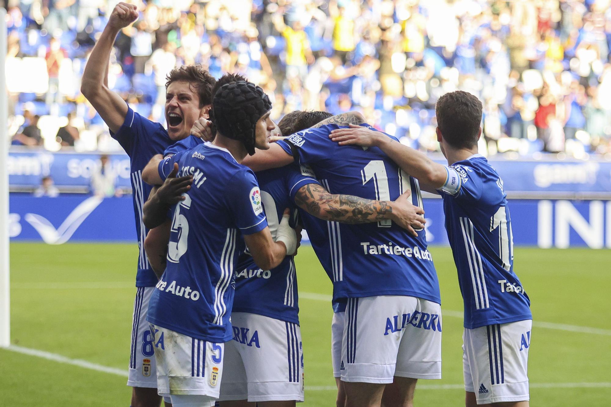 Las mejores imágenes de la victoria del Real Oviedo ante la Ponferradina (2-0)