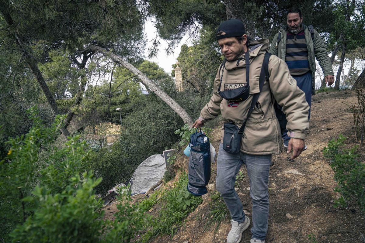 Willy ofrece a EL PERIÓDICO un recorrido por la montaña.