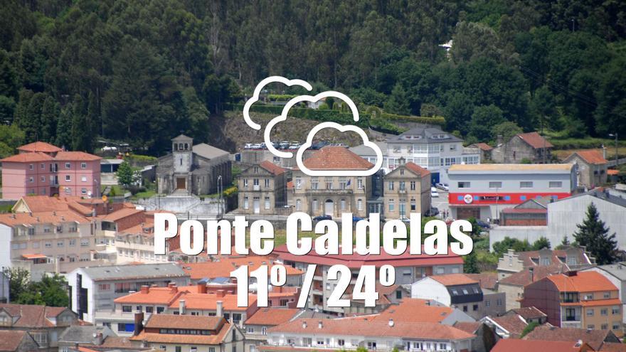 El tiempo en Ponte Caldelas: previsión meteorológica para hoy, miércoles 8 de octubre