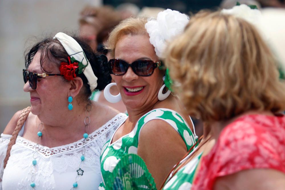 Ambiente en la Feria de Málaga del martes 20 de agosto