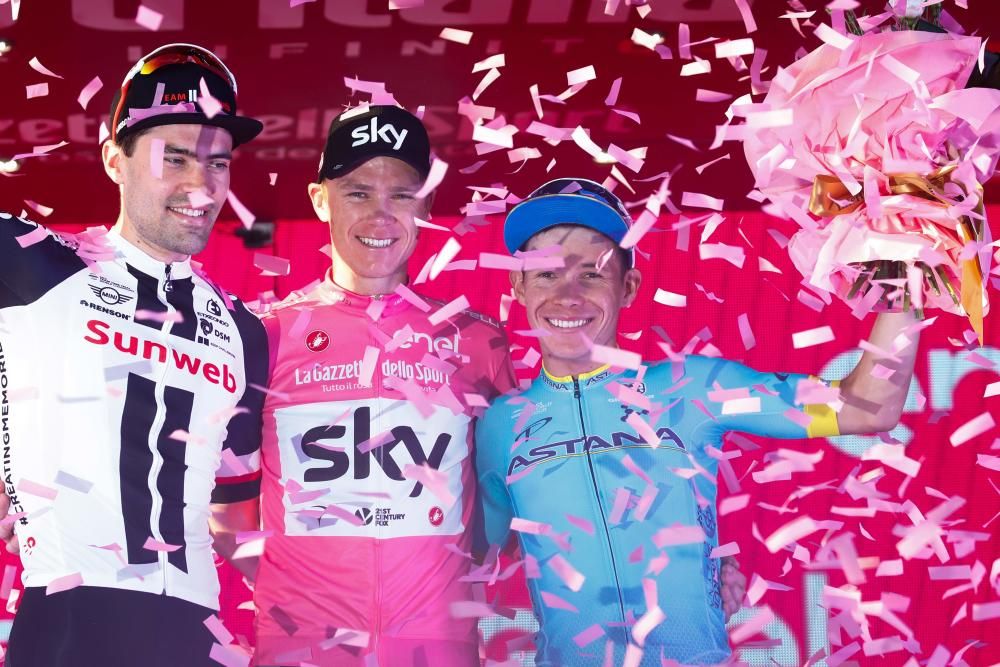 Chris Froome gana su primer Giro de Italia