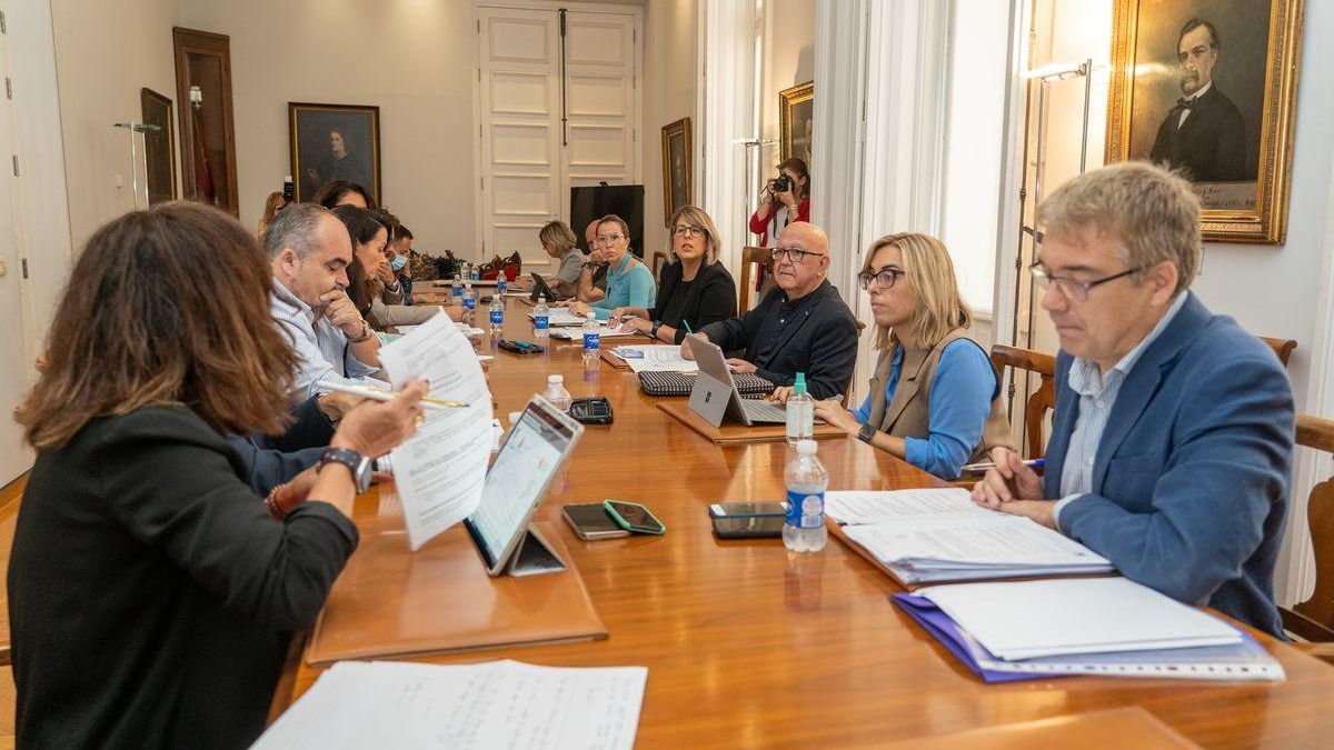 Reunión de la Junta de Gobierno Local celebrada este jueves.