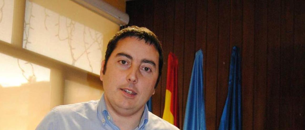 El alcalde de Llanera, Gerardo Sanz.