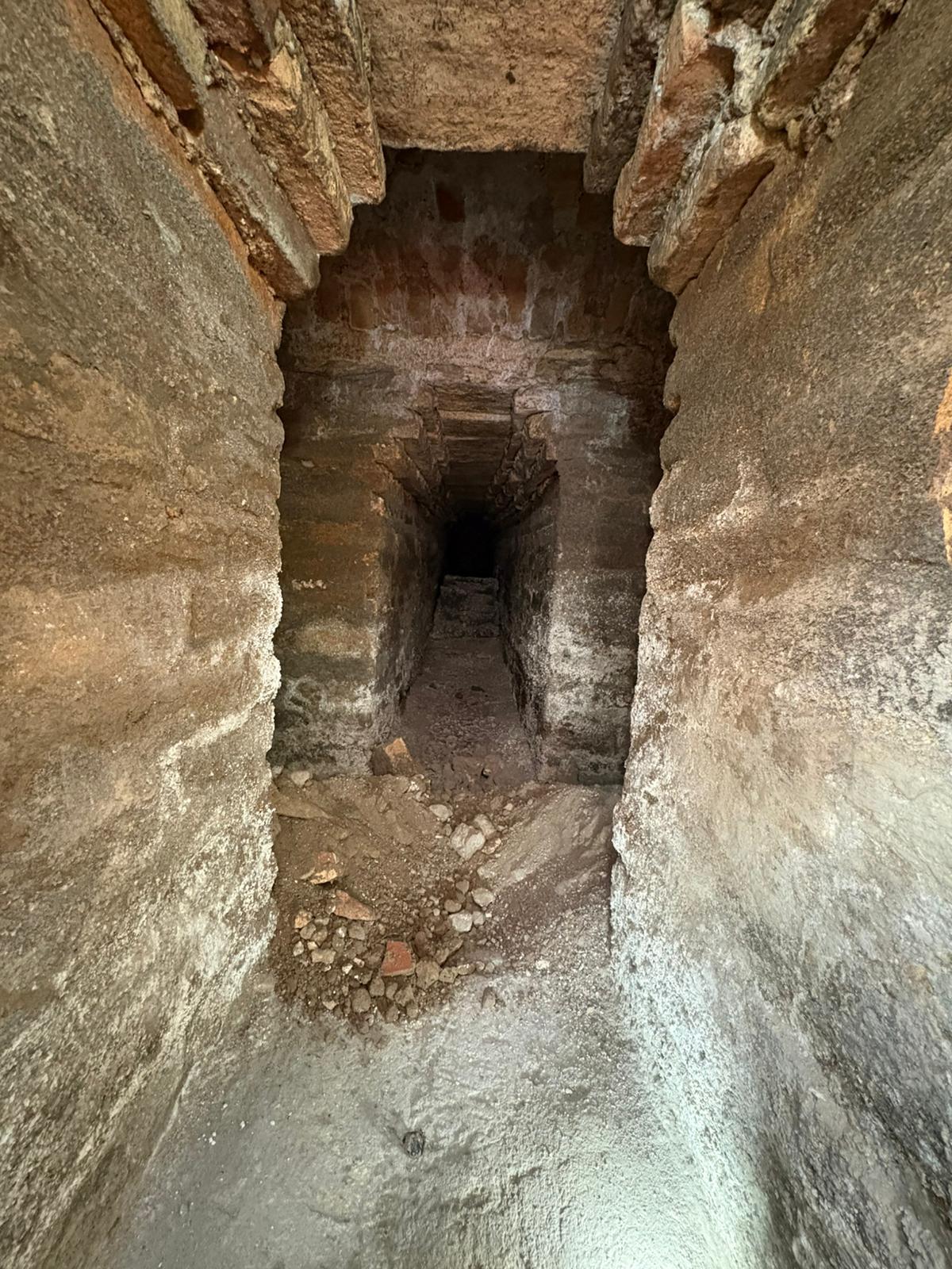 Parte del alcantarillado de los siglos XIX-XX.