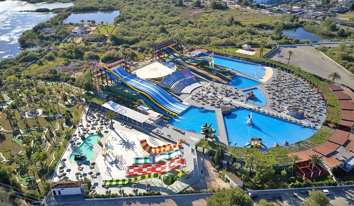 Hidropark Alcúdia tiene una gran variedad de atracciones acuáticas.