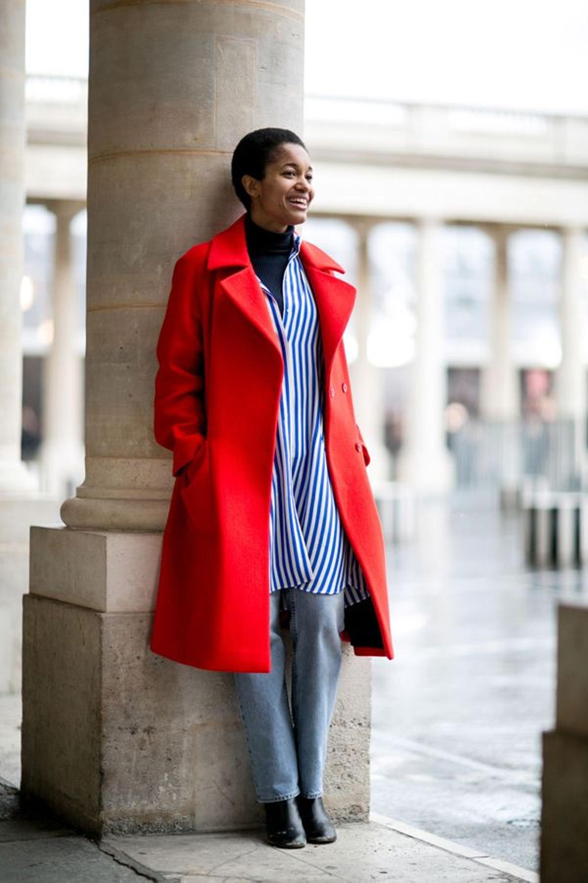 Tendencia vestido + jeans: inspiración marinera