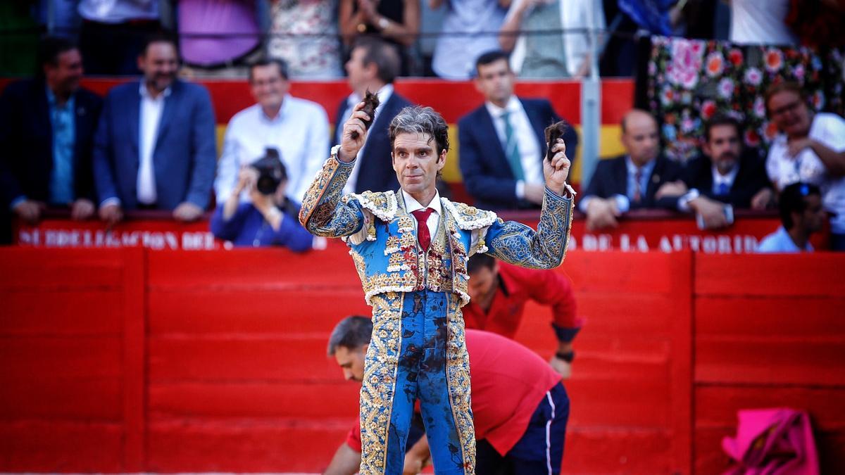 Imagen de archivo de una corrida de toros.