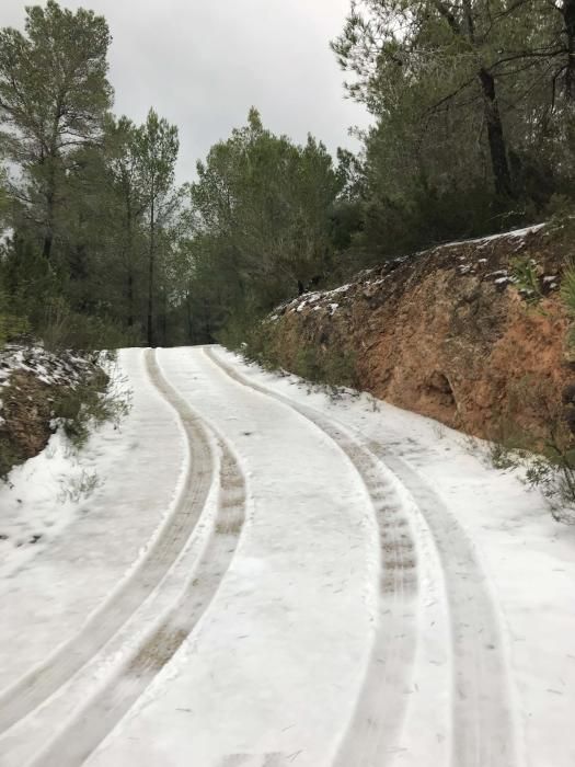 Nieve en Sant Miquel