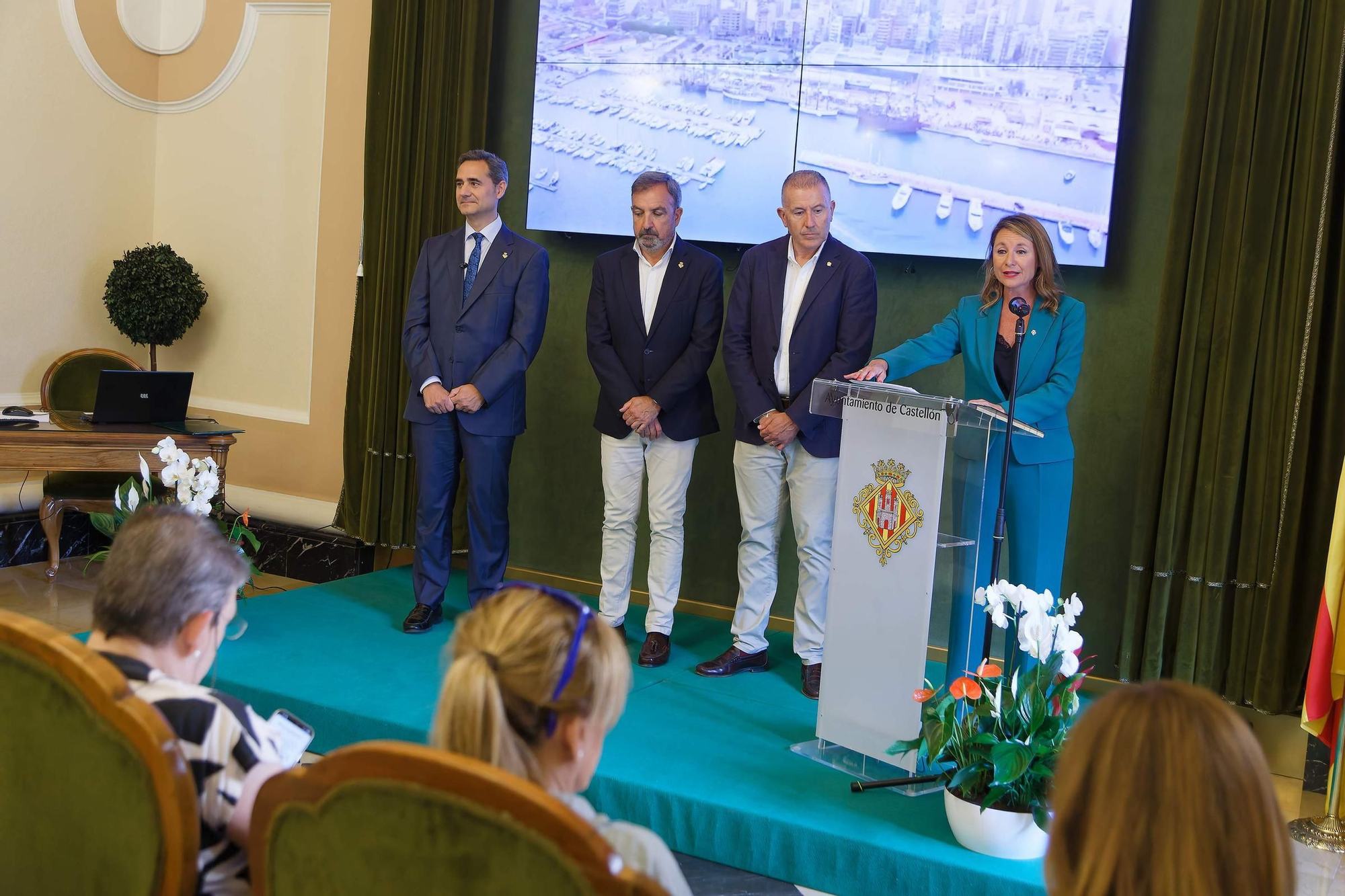 Todas las imagenes del balance de mitad de legislatura del equipo de gobierno de Castelló