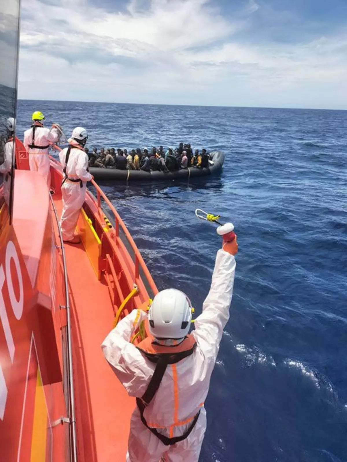 Rescatan cinco pateras con 265 migrantes a bordo en aguas próximas a Fuerteventura