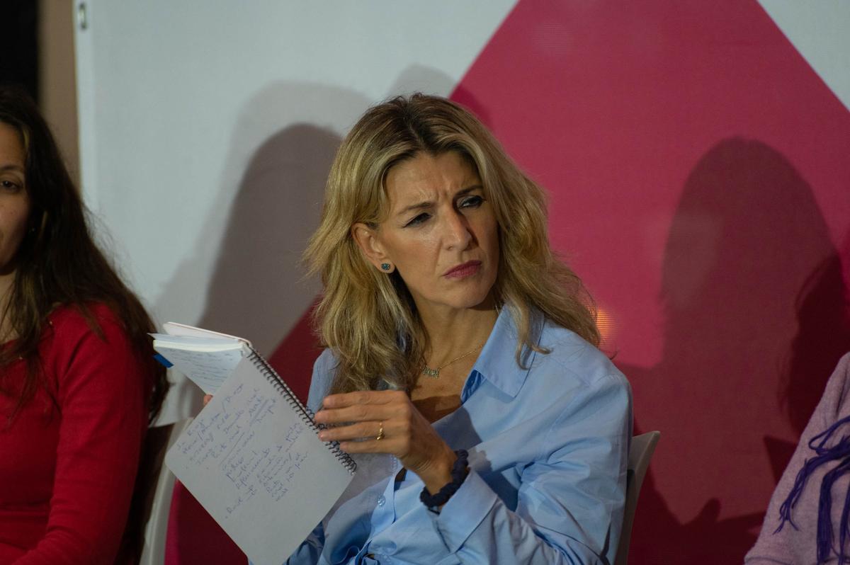 Yolanda Díaz, sobre l’atac de Pablo Iglesias: «La política no va de fer soroll, ni d’insultar»