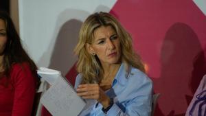 Yolanda Díaz, sobre l’atac de Pablo Iglesias: «La política no va de fer soroll, ni d’insultar»